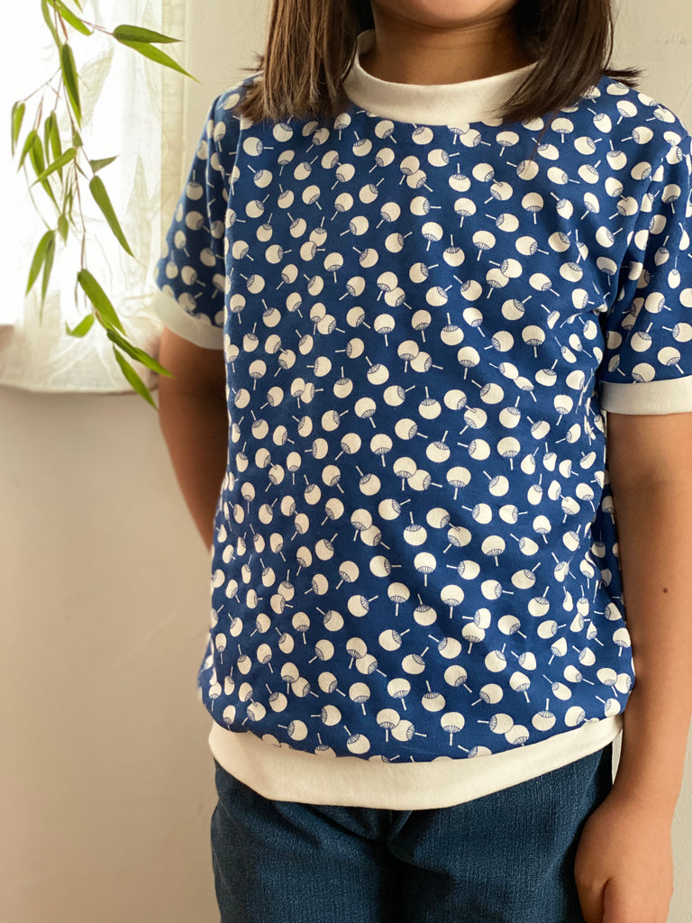 New! アウトレット商品 うちわ模様 瑠璃色