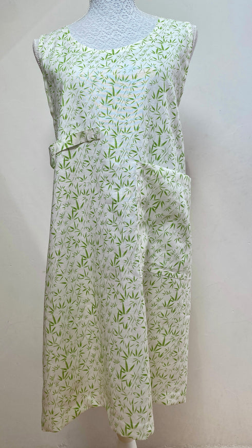 バッククロスエプロンの型紙