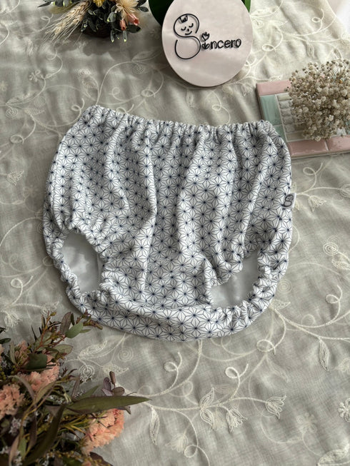 おしりがまあるいブルマパンツSize80 麻の葉模様