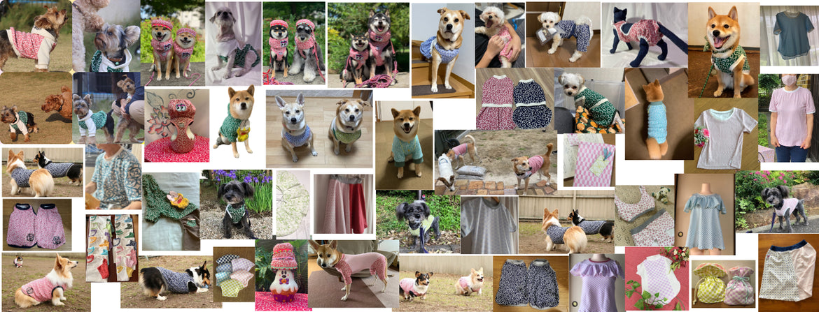 wa-knit textile お客様作品