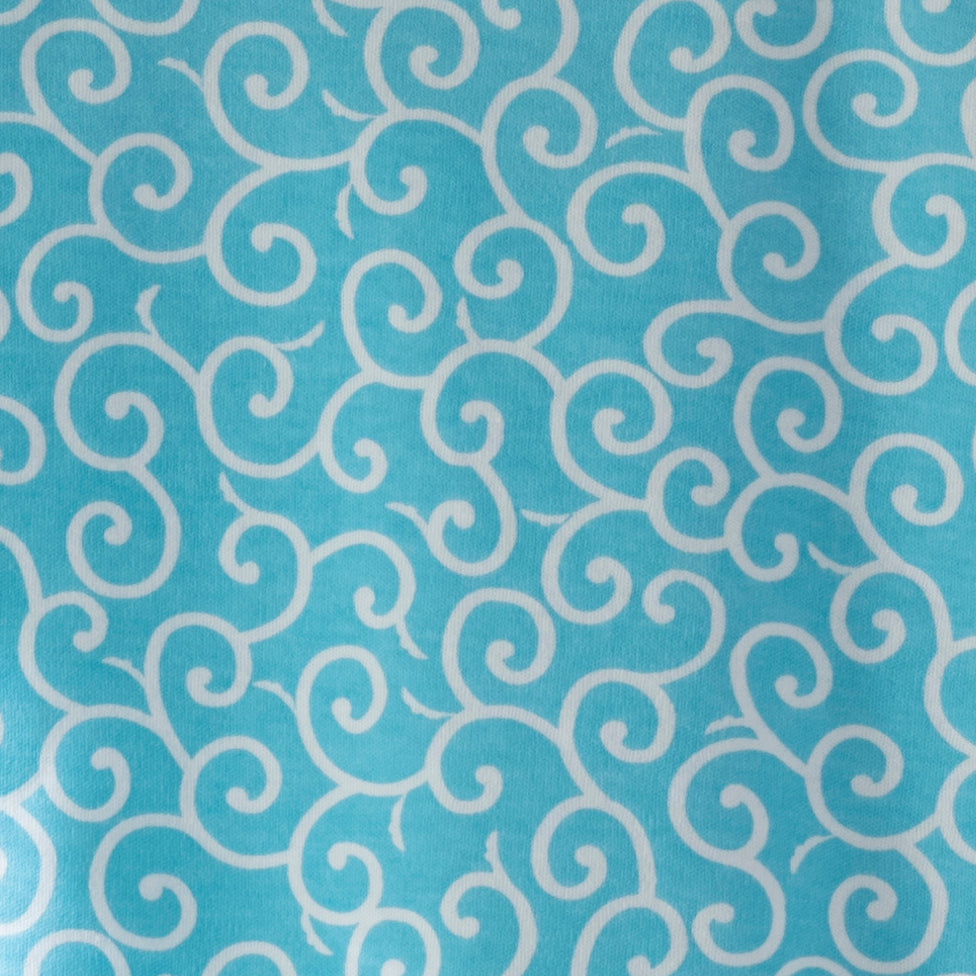 みー(*´꒳`*) 唐草模様 和柄ニット生地 唐草模様 wagara fabric – 暮らしのソーイング SO